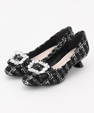 TOCCA 【WEB限定カラーあり】BIJOUX RIBBON PUMPS パンプス ツイード系5