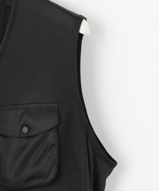 23区GOLF 【UNISEX】ペルチェベスト　モバイルバッテリーで操作する３つの冷却装置付き　夏のアウトドアにおすすめ ブラック系