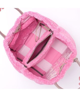 A.D.M.J. 【もこもこ】オスカー/コード刺しゅうキューブトート25cm(Dカン＋) FADAD ROSE