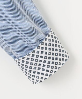 JOSEPH ABBOUD 【25SS・オーガニックコットン使用】ダディ ポロシャツ ブルー系