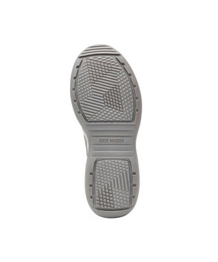 STEVE MADDEN PREMIO 異素材ミックスボリュームスニーカー シルバー