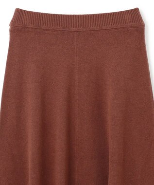 JOSEPH シルクカシミヤ　ニットスカート Mahogany