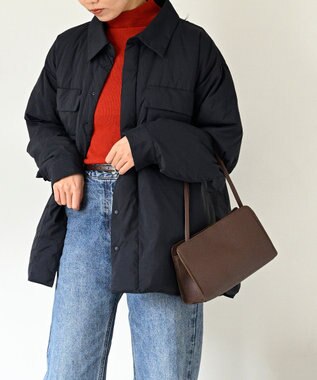 MORROW by thank 【石岡真実コラボ】NOAH ショルダーバッグ ダークブラウン