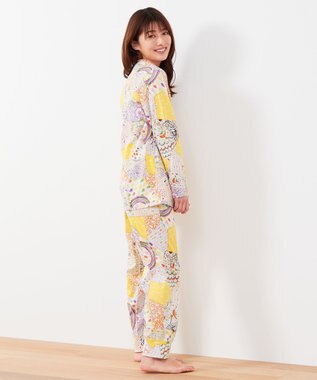 tsumori chisato SLEEP パジャマ　長袖・長ズボン　/ワコール　UDX517 イエロー