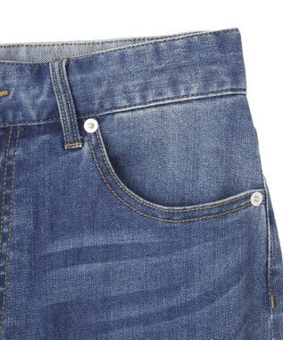 YECCA VECCA カットオフストレッチデニムパンツ Indigo