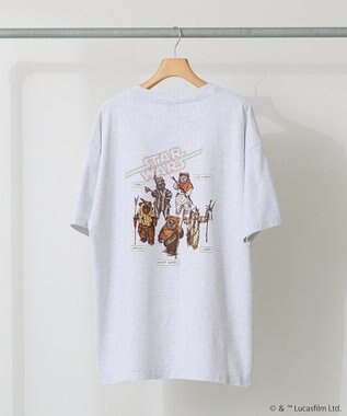 AMERICAN HOLIC 【STAR WARS】Ewok Tシャツ Light Gray Mixture