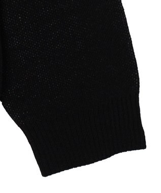 WEGO 【ユニセックス着用ITEM】ジャガードロゴジップパーカー ブラック