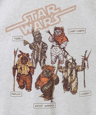 AMERICAN HOLIC 【STAR WARS】Ewok Tシャツ Light Gray Mixture