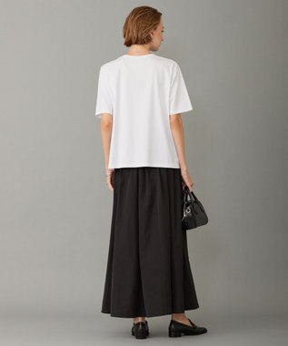 ICB 【洗える】 ロゴTEE カットソー オフホワイト系