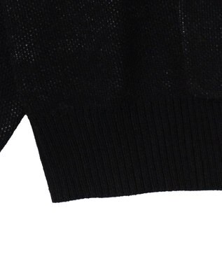 WEGO 【ユニセックス着用ITEM】ジャガードロゴジップパーカー ブラック