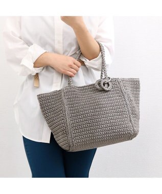 UNBILLION カシュカシュ cachecache / ベーシッククロッシェトート カゴバッグ