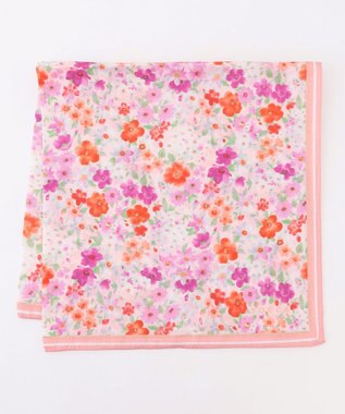 TOCCA WATERCOLOR FLOWER HANDKERCHIEF ハンカチ ピンク系