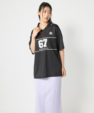 OP／FILA 【Kappa】ナンバーゲームシャツ ブラック