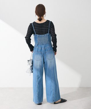 Green Parks ・ＳＵＧＡＲ　ＳＰＯＯＮ　デニムオールインワン Indigo