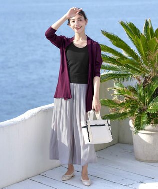 Tiaclasse 【洗える】カップ付きタンクトップ＆キャミソール タンクトップ：ブラック