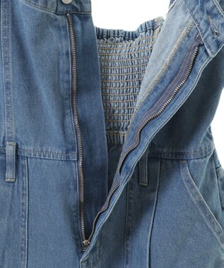 Green Parks ・ＳＵＧＡＲ　ＳＰＯＯＮ　デニムオールインワン Indigo