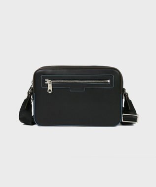 Paul Smith ロゴエンボス ミニショルダーバッグ ブラック