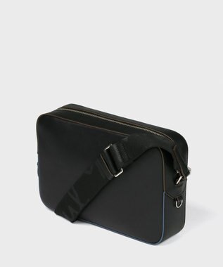 Paul Smith ロゴエンボス ミニショルダーバッグ ブラック