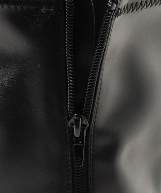 WEGO 厚底ボリュームロングブーツ ブラック