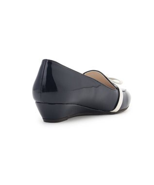 TOCCA 【晴雨兼用】TINY RIBBON  RAIN ROAFER レインパンプス ネイビー系