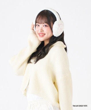 MOONBAT Care Bears(ケアベア) 折りたたみ イヤマフ ベア オフホワイト