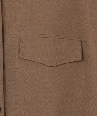 uncrave ジョーゼットダブルジャージー トップス キャメルベージュ