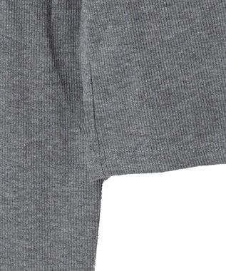 WEGO WジップナンバリングロゴロンT グレー