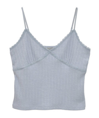 earth music&ecology アイレットレースキャミ