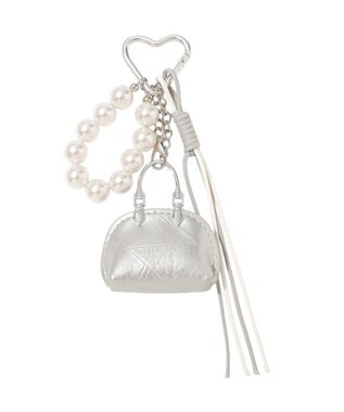 YECCA VECCA バッグパールチャーム Silver