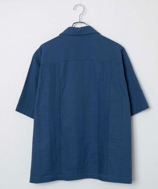 WEGO 【ユニセックス着用ITEM】キューバシャツ ブルー