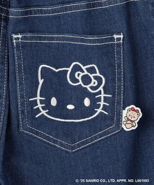ANY KIDS 【ハローキティ×ANY KIDS】デニムワイドパンツ インディゴ