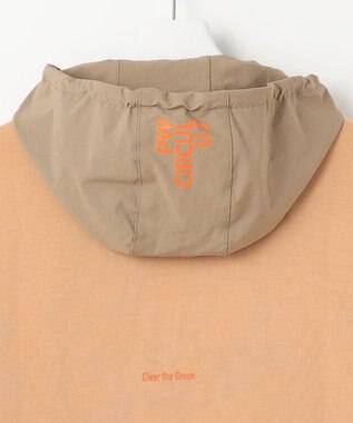 PW CIRCULUS 【MEN】裏毛ジップアップフーディ ベージュ系