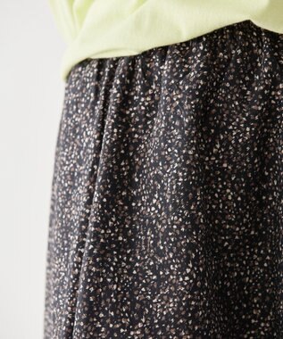 AMERICAN HOLIC ギャザーフレアスカート Black