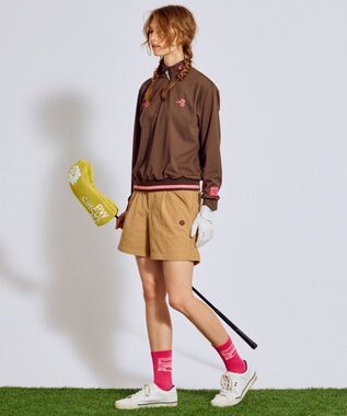 PW CIRCULUS 【25秋冬 新色追加！】【UNISEX】メッシュヘッドカバー ゴルフ イエロー系