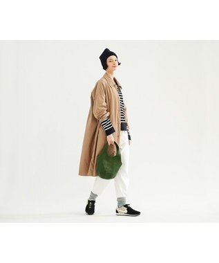 genten 【WEB限定カラー】ユーフラテス(boxバージョン) トートバッグ小 グリーン