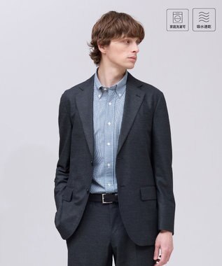 夏に嬉しい6つの高機能【J.PRESS-POOL WOOL】【セットアップ対応】ジャージーセットアップ ジャケット