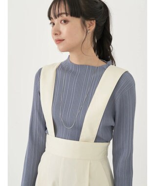 earth music&ecology ２ｗａｙハイウエストパンツ Ivory