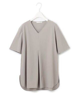 ICB L 【接触冷感・UVカット・速乾・洗える】 マットスキューバ プルオーバー ライトオリーブ系