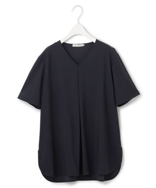 ICB L 【接触冷感・UVカット・速乾・洗える】 マットスキューバ プルオーバー ブラック系