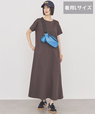 AMERICAN HOLIC 【選べる丈】フレアワンピース Black