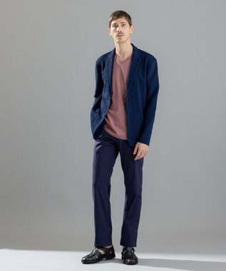 JOSEPH HOMME コンパクトストレッチジャージー　ＶネックＴシャツ ピンク系