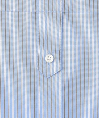 NAVE 【ReNAVE・セットアップ可/洗える/接触冷感/UVケア】コットンポリブロード ワンピース サックスブルー系1