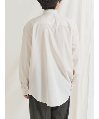CRAFT STANDARD BOUTIQUE Ｔ／Ｒバンドカラーシャツ Ivory