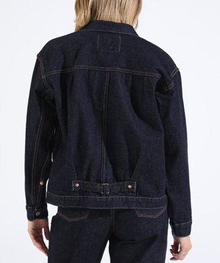 LENO BRENDA BIG TRUCKER JACKET《UNISEX》オーバーサイズデニムブルゾン INDIGO