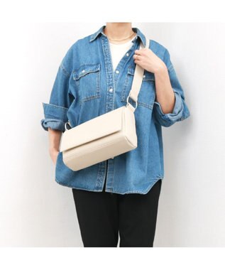 UNBILLION カシュカシュ cachecache / WEB限定フラップベルトショルダーバッグ