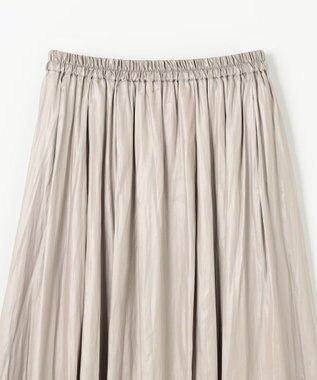 ANY 【ウエストゴム】チンツギャザースカート グレージュ