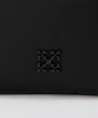 russet シンプルショルダーバッグ【クラウズナイロン】(CE-1467) Black