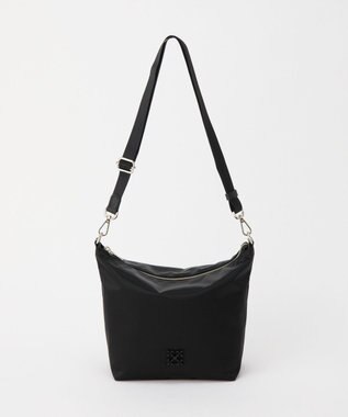 russet シンプルショルダーバッグ【クラウズナイロン】(CE-1467) Black