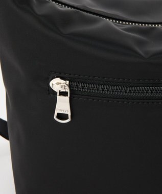 russet シンプルショルダーバッグ【クラウズナイロン】(CE-1467) Black