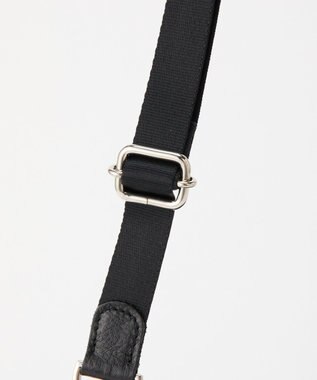 russet シンプルショルダーバッグ【クラウズナイロン】(CE-1467) Black